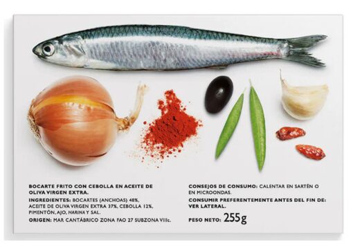 Anchois ou bocarte a la cazuela - Don Bocarte - Santona en Cantabrie au nord de l'Espagne