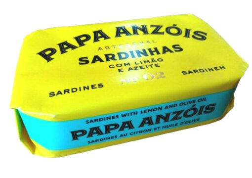 Sardines au citron et à l'huile d'olive - Papa Anzois - Le Comptoir du Portugal l'épicerie fine portugaise depuis 2012