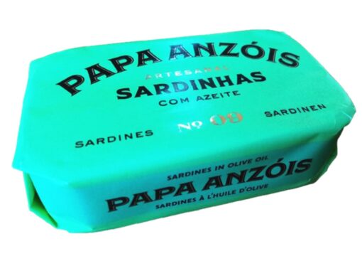 Sardines millésimées à l'huile d'olive - Papa Anzois - Le Comptoir du Portugal l'épicerie fine portugaise depuis 2012